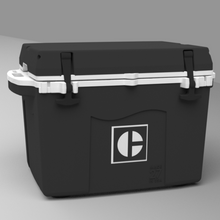 Load image into Gallery viewer, Vintage Cat Logo cooler Black