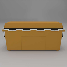 Load image into Gallery viewer, 88 quart Cat Yellow back