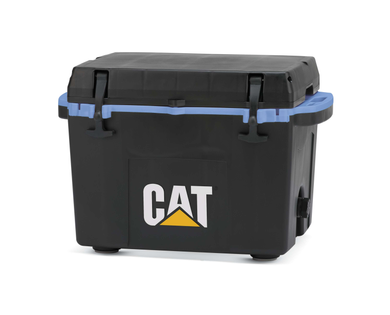 27 Quart Cooler Blue Collar Black Wholesale - Catcoolers