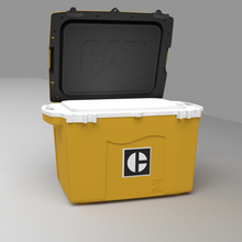 Load image into Gallery viewer, 27 Quart Cooler C Block Yellow