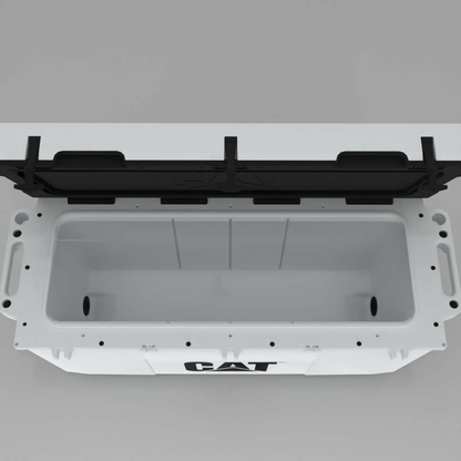 88 quart cooler interior